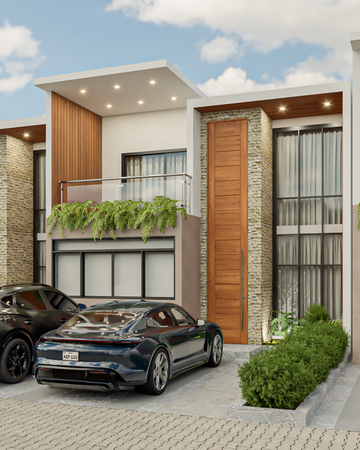 proyecto sol de la molina fachada perfil